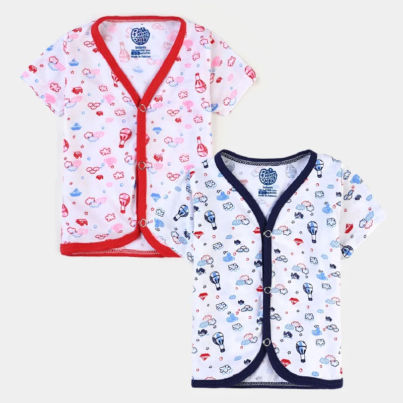 Thin Design Pack Of 2 Infant Summer Shirt