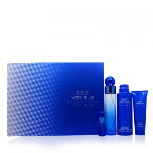 Stylish Comfort Perry Ellis 360 Very Blue Set