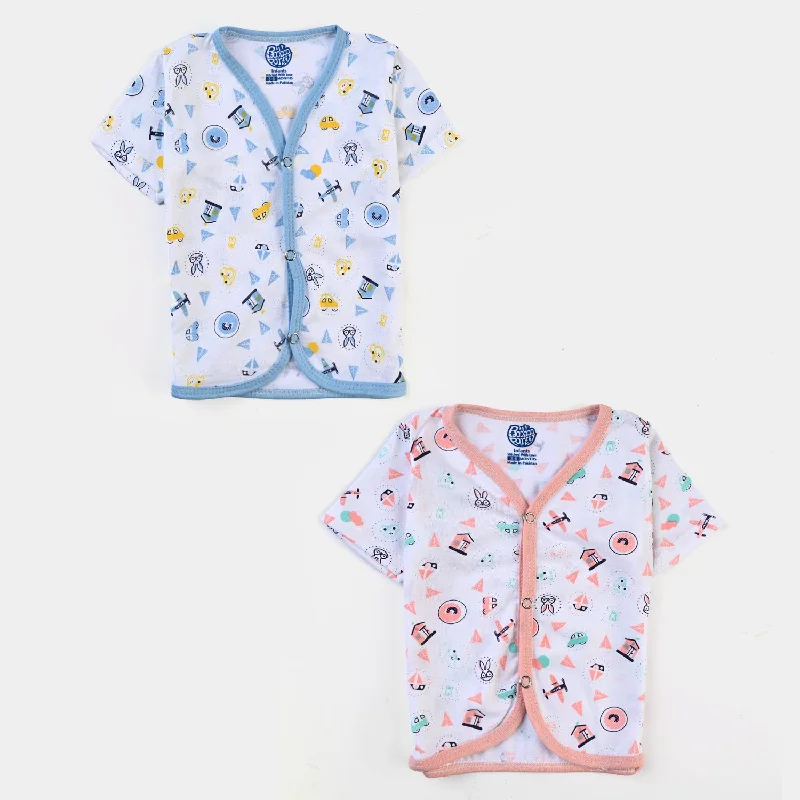 Romantic And Fresh Pack Of 2 Infant Summer Shirt