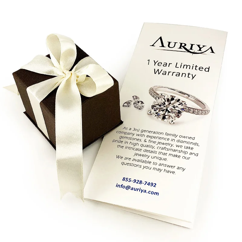 Avant-garde Design Auriya Platinum 1 1/2ctw Vintage Round Diamond Engagement Ring Set Avant-garde Design Auriya Platinum 1 1/2ctw Vintage Round Diamond Engagement Ring Set