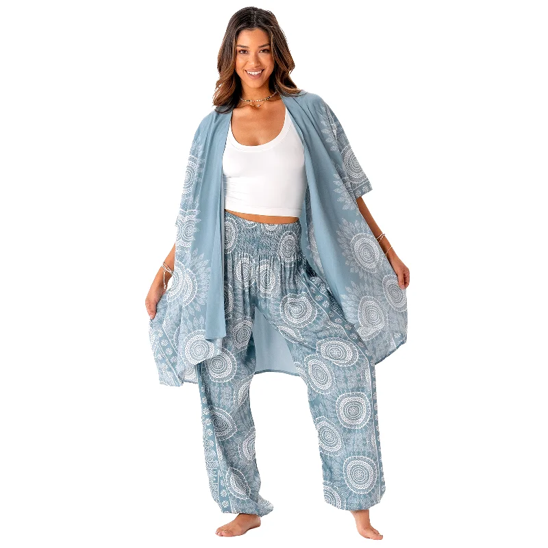 Cozy Fashion Trends Moon Shadow Pants Lounge Set