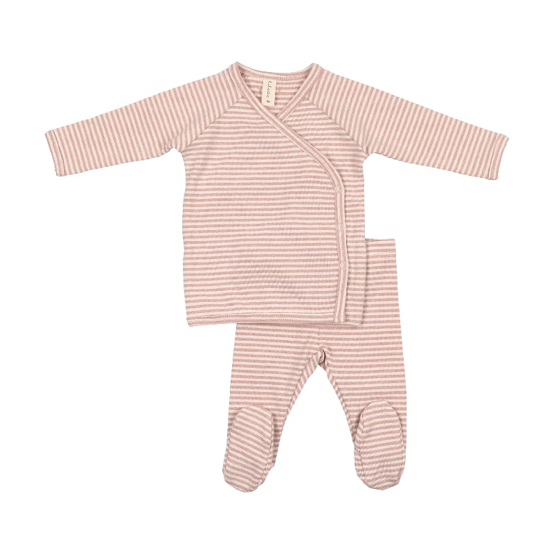 Design Trend Heather Stripe Lounge Set