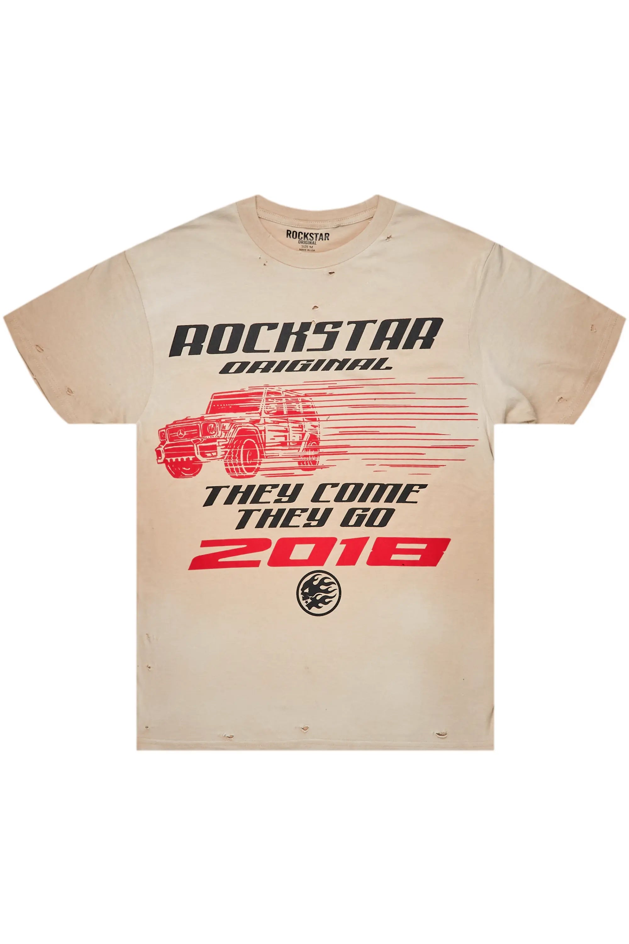 Fashion Innovation Jago Sand Graphic T-Shirt