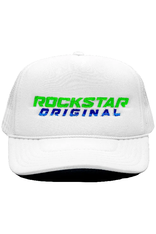Luxe Comfort Kids Sable Trucker Hat-White