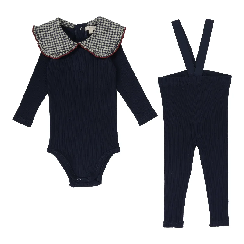 Street Fashion Oversize Collar Tee Set