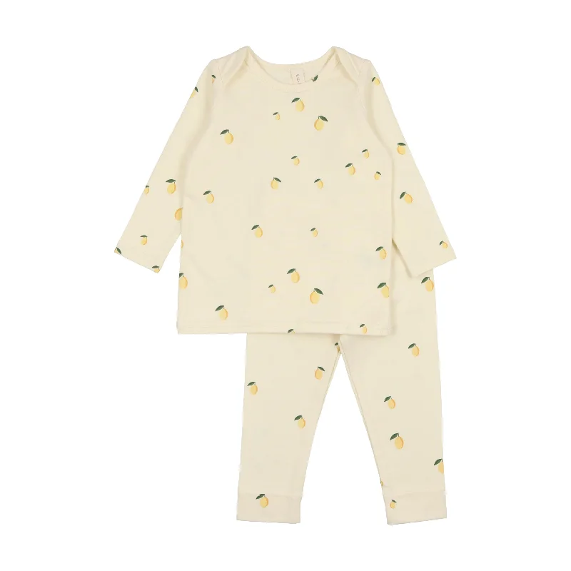 Fashion Must-have Printed Fruit Long Set