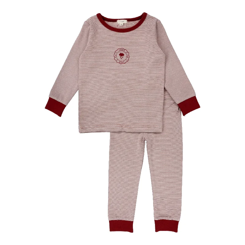 Fashionable And Fashionable Striped Lounge Set