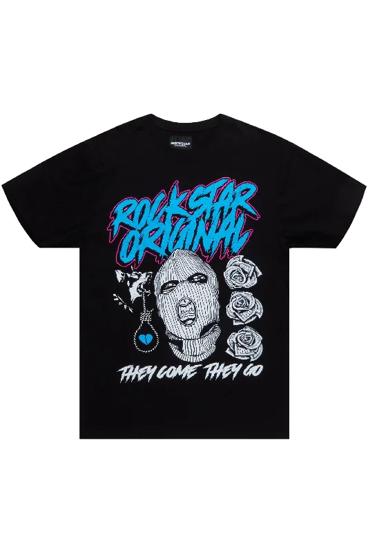 Fresh And Capable Clava Black Graphic T-Shirt