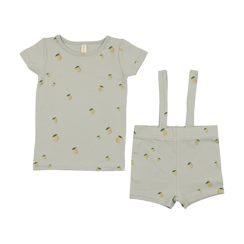 Luxury Classic Printed Fruit Short Set