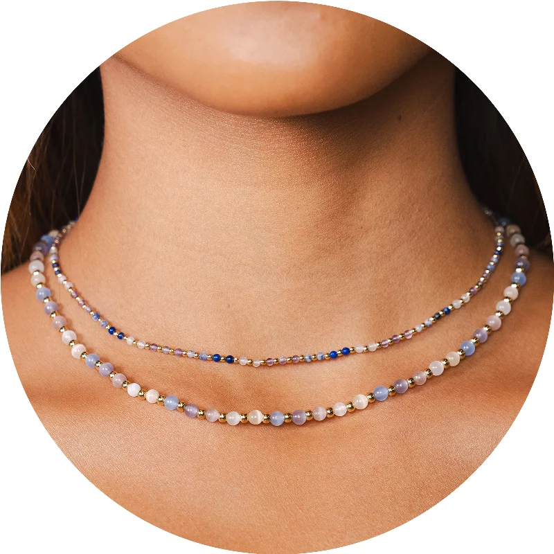 Advanced Customization Master Manifestor 2mm + 4mm Optimism Necklace Stack