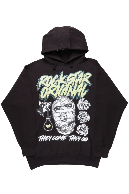 Casual Comfort Nolani Black Oversized Hoodie