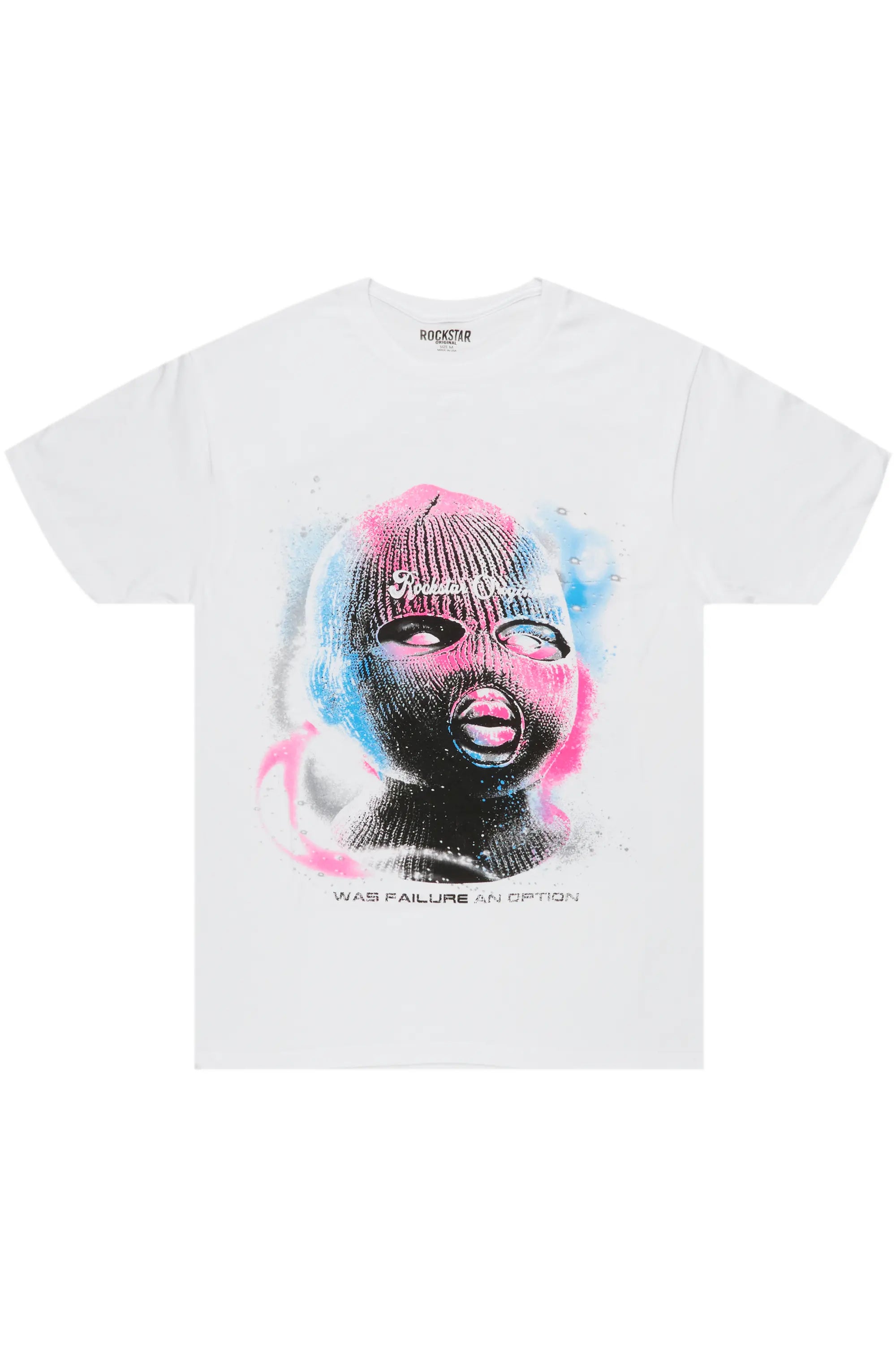 Unique Prints Fionn White Graphic T-Shirt