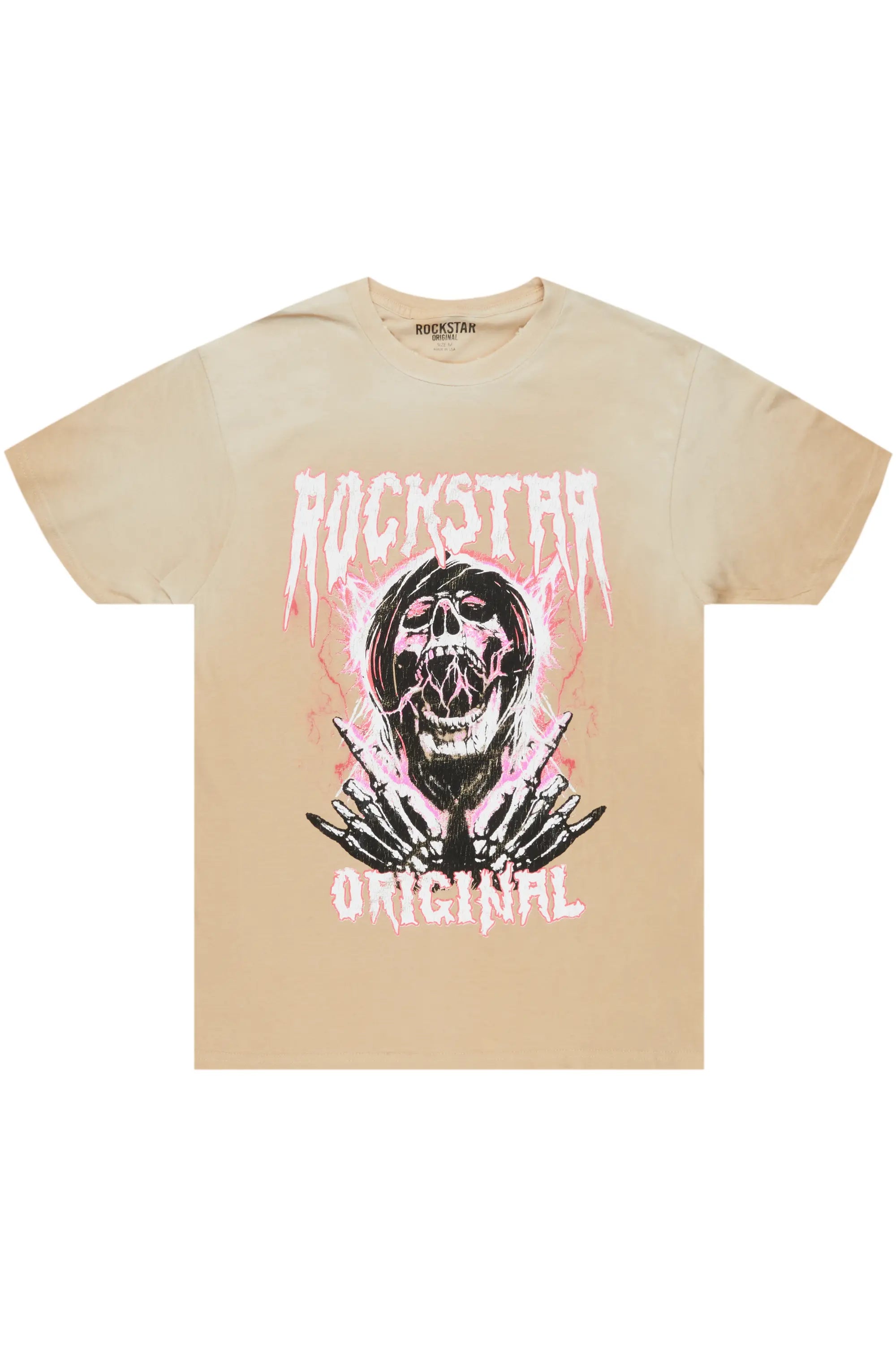 Personal Design Stryker Cream Graphic T-Shirt