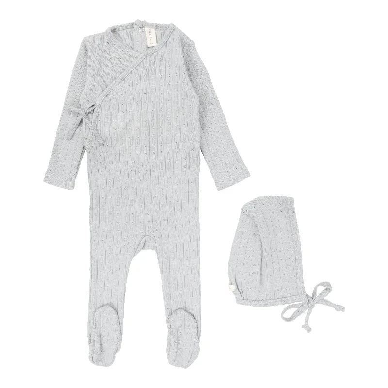 Sports Series Fine Pointelle Footie Set