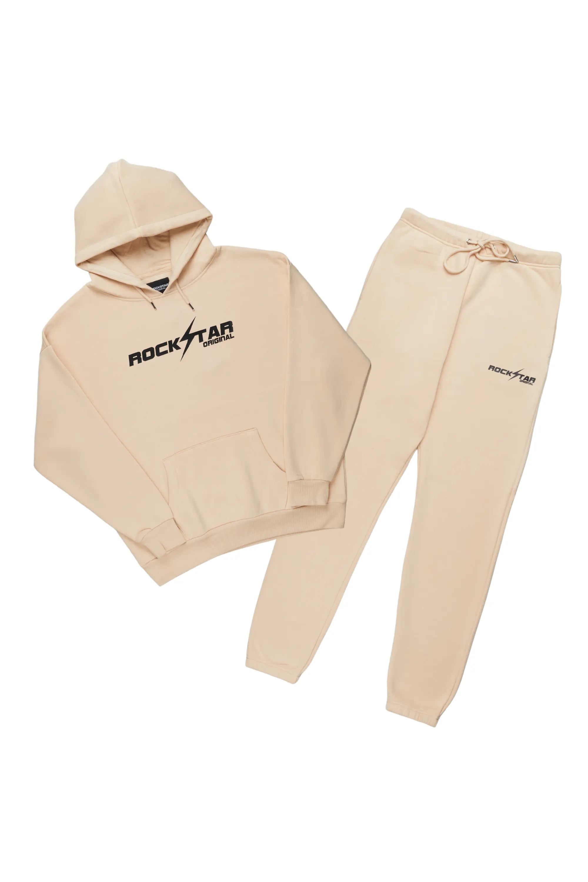 Innovative Design Adam Beige Relaxed Fit Track Set