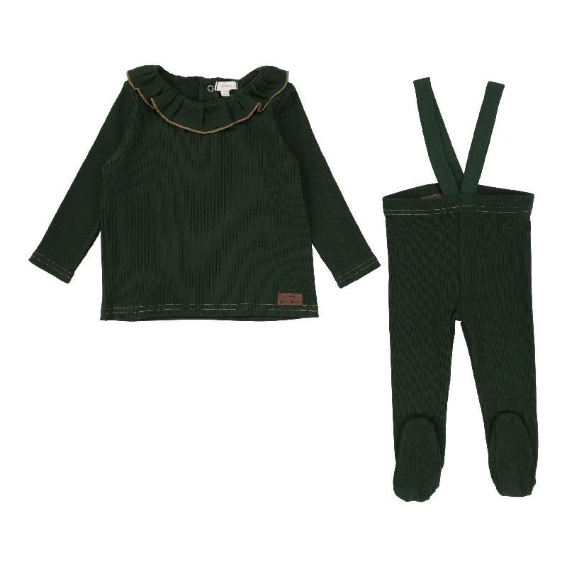 Green/Camel Contrast