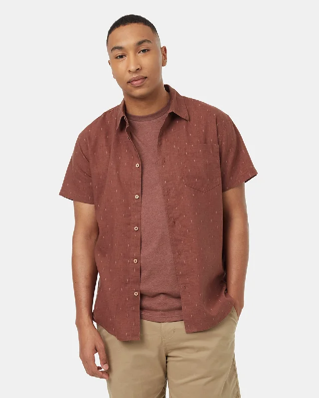 Must-have For Autumn And Winter Men's Small Tree Mancos Shortsleeve
