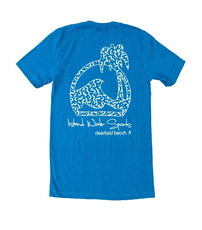 Sweet Style Island Water Sports Groovy Palm Short Sleeve Tee