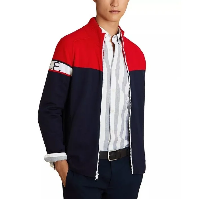 Youthful Style Brooks Brothers Men's Red Fleece Full Zip Sweater Blue Size S - Small Youthful Style Brooks Brothers Men's Red Fleece Full Zip Sweater Blue Size S - Small