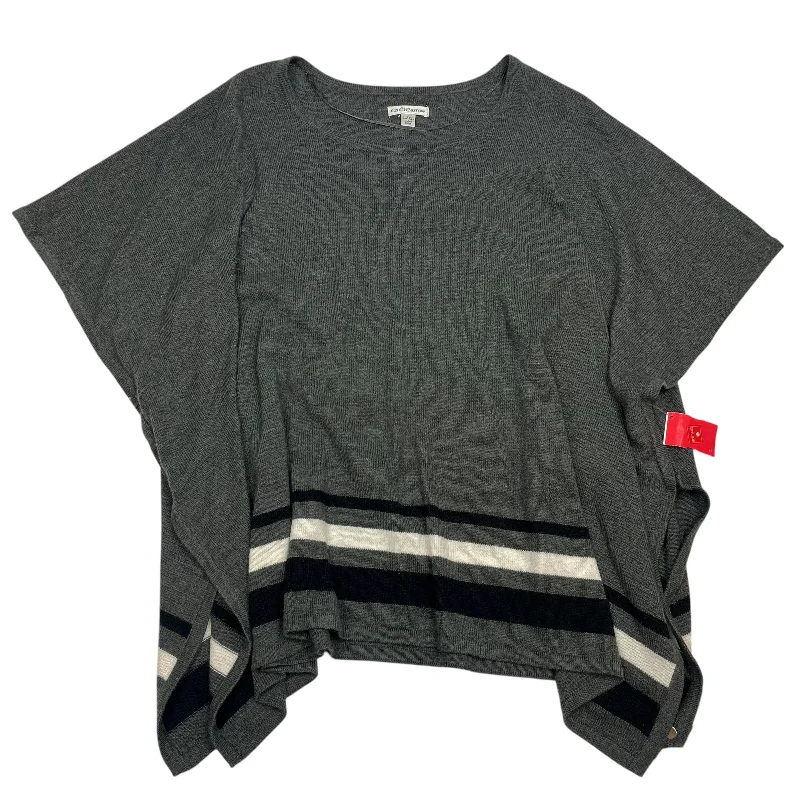 Design Must-have Top Short Sleeve Basic By Croft And Barrow In Grey, Size: Xl