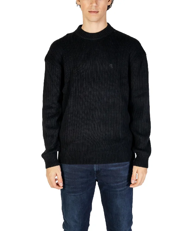 Refreshing Design Calvin Klein Jeans Round Neck Long Sleeve Knitwear