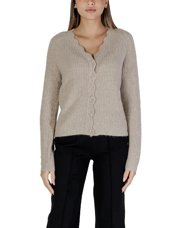 Celebrity Style Vila Clothes V-Neck Button-Up Long Sleeve Cardigan