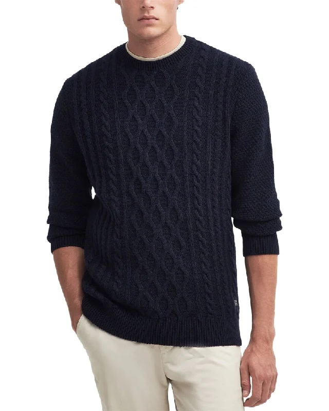 Soft Clothing Barbour Es Chunky Wool-Blend Sweater