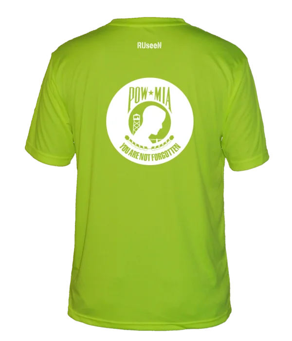 Trendy Items Men's Reflective Short Sleeve Shirt - POWMIA