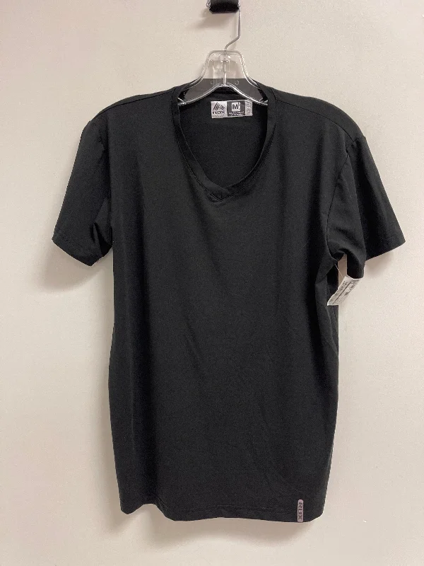 Fashion Pioneer Athletic Top Short Sleeve By Rbx In Black, Size: M