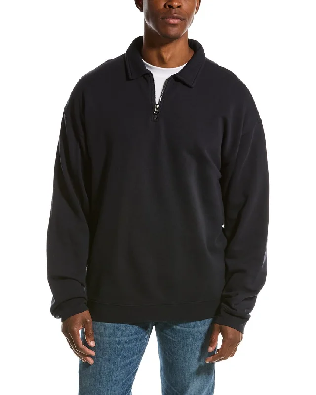 Vince French Terry 1/4-Zip Pullover