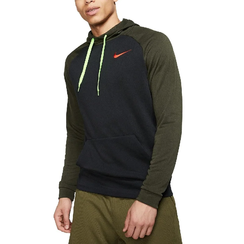 Soft Comfort Nike Men's Sport Clash Dri-Fit Training Hoodie Black Size Large