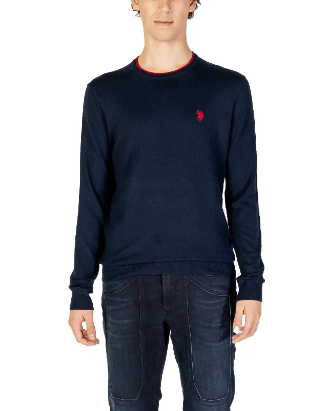High-end Design U.s. Polo Assn. Long Sleeve Round Neck Knitwear