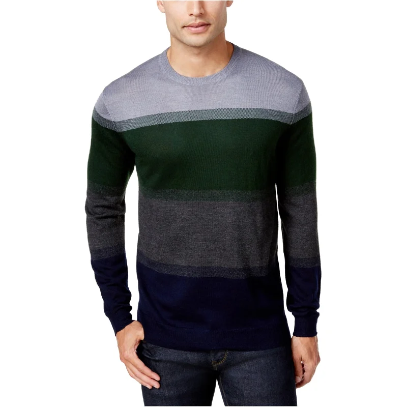 Club Room Mens Colorblocked Pullover Sweater