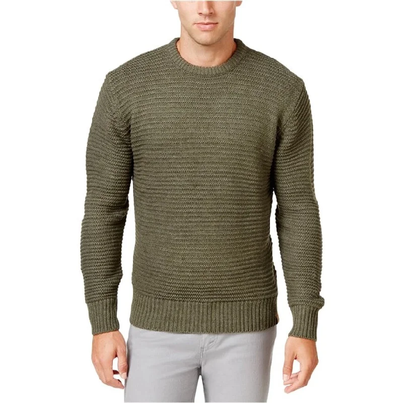 Weatherproof Mens Pullover Knit Sweater, Green, Medium