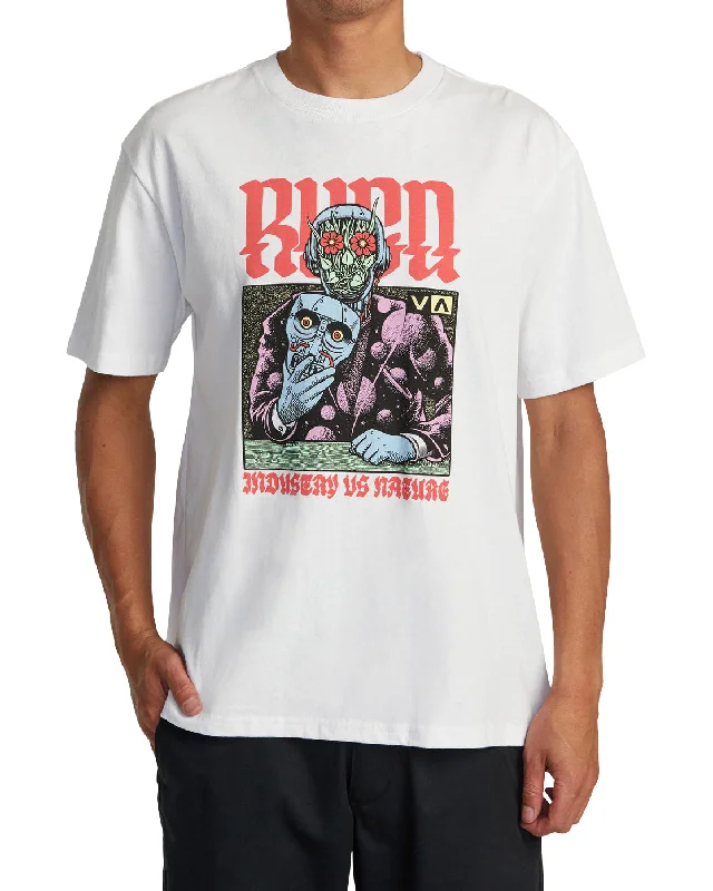 Relaxed Tops RVCA MANDEROID SS TEE