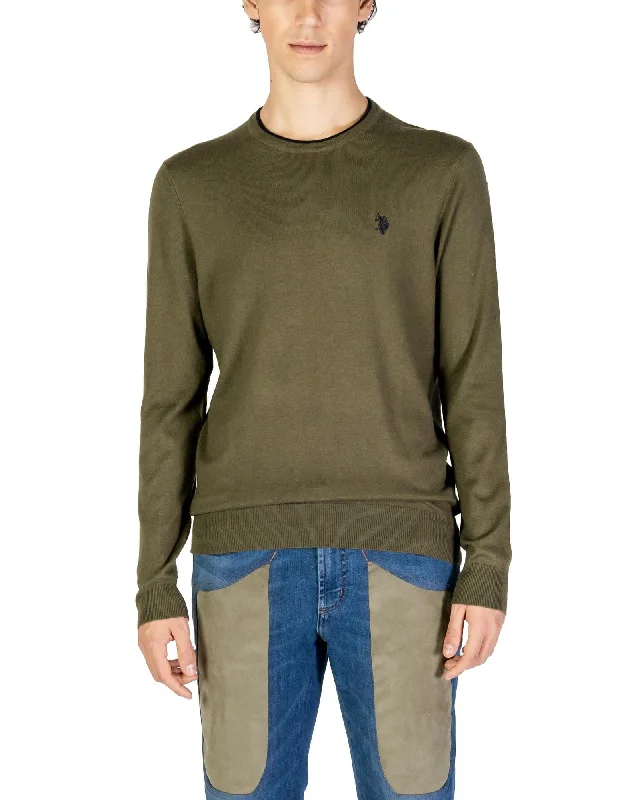 Elegant Design U.s. Polo Assn. Round Neck Long Sleeve Knitwear