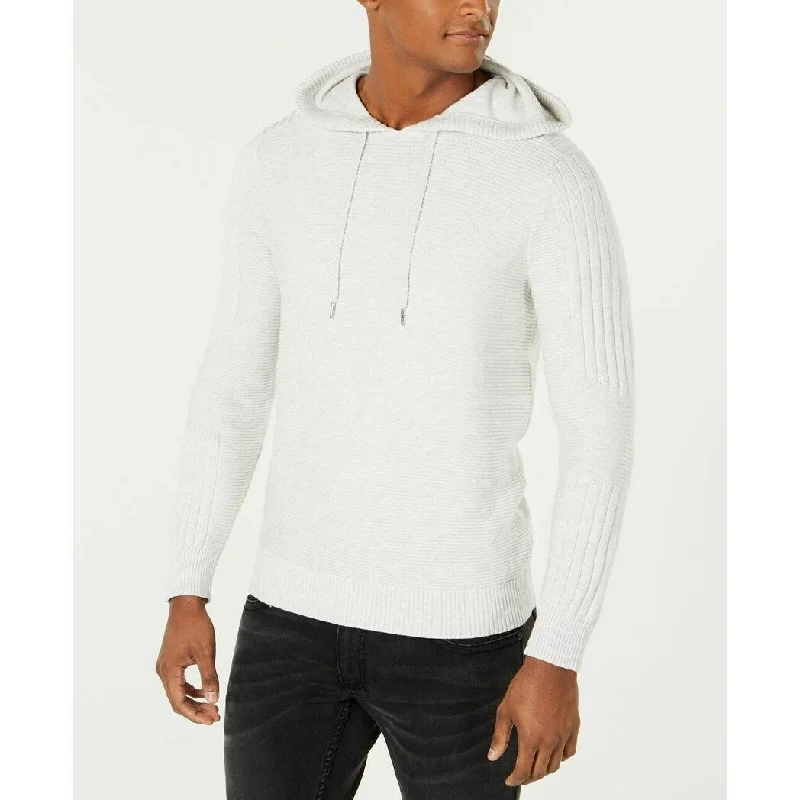 Comfortable Chic INC International Concepts Men's Hooded Sweater Gray Size 2 Extra Large Comfortable Chic INC International Concepts Men's Hooded Sweater Gray Size 2 Extra Large