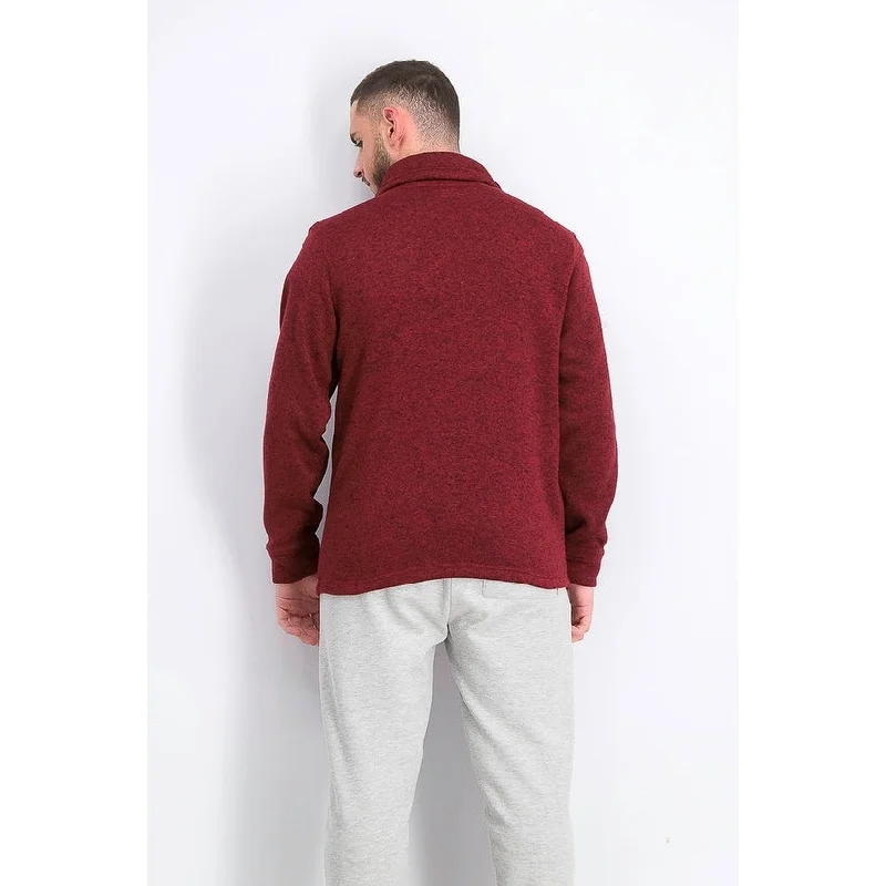 Comfy Dress Levi's Men's Rand Shawl-Collar Cardigan Red Size Small