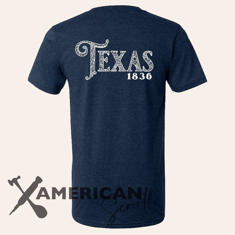 Texas 1836 - Men's V-Neck Tee