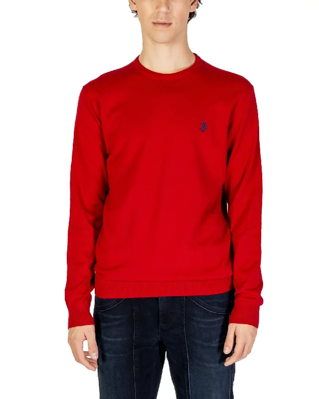 Romantic Data U.s. Polo Assn. Round Neck Long Sleeve Knitwear