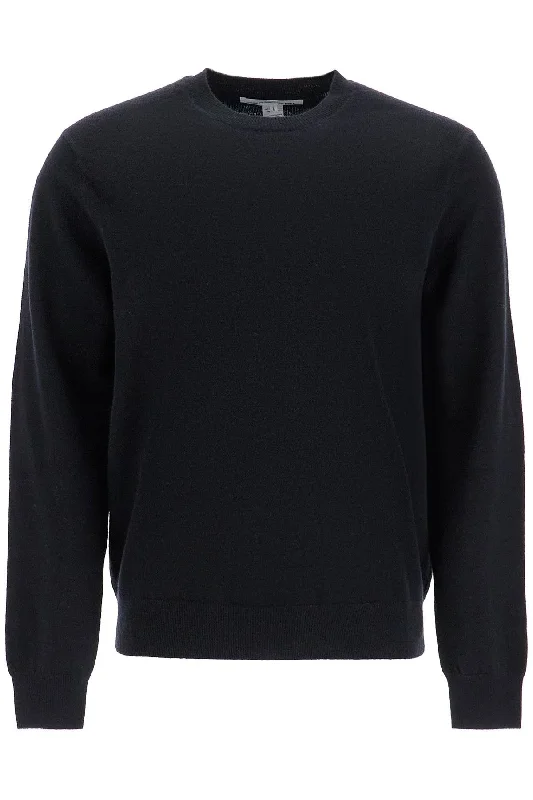 Relaxed Fashion Comme Des Garcons Shirt Men's Wool Crewneck Pullover