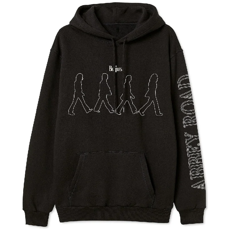 Soft Trends Beatles Abbey Road Men's Graphic Hoodie Black Size 2 Extra Large - XX-Large Soft Trends Beatles Abbey Road Men's Graphic Hoodie Black Size 2 Extra Large - XX-Large