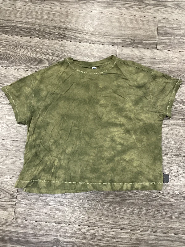 British Style Top Short Sleeve By Old Navy In Green, Size: 2x
