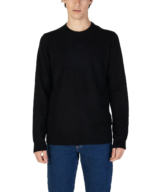 Party Wear Gas Round Neck Cashmere Cotton Knitwear with Long Sleeves