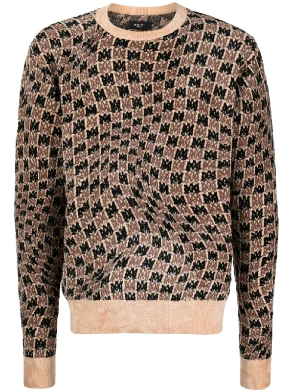 Swirl Monogram-Pattern Jumper