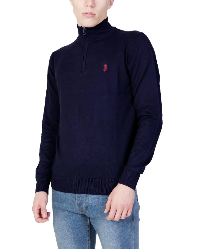 European Plan U.s. Polo Assn. Knit Turtleneck with Zip