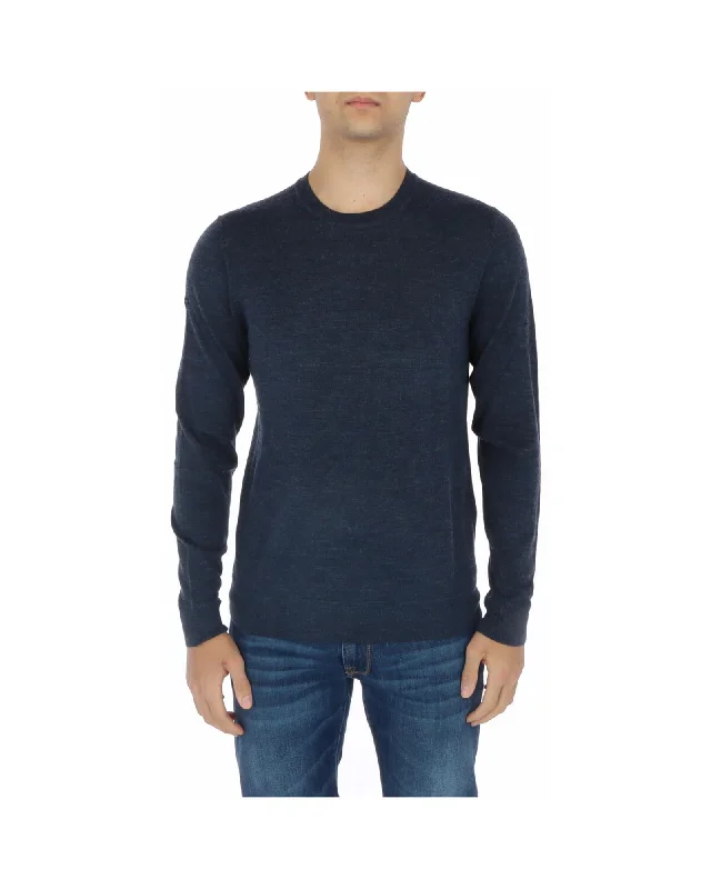 New Design Superdry  Organic Cotton Crew Neck Jumper Navy