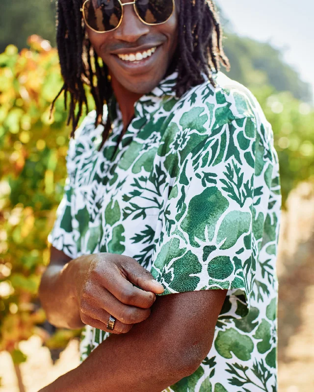 Stunning Fashion The Napa - Olive Green Short Sleeve Shirt