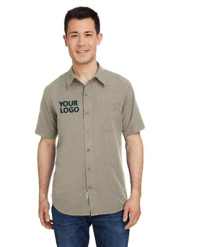 Cozy Apparel Marmot Men's Aerobora Short-Sleeve Woven, Vetiver