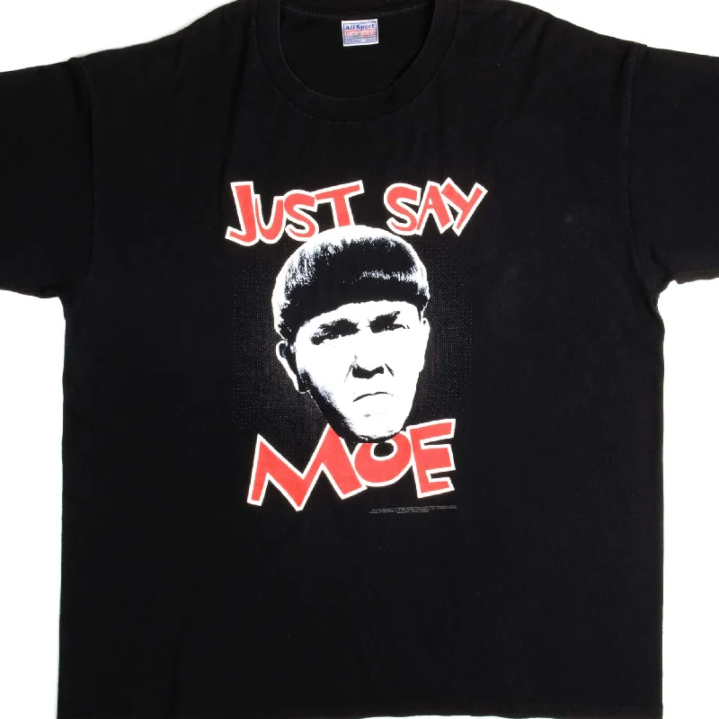 VINTAGE THE THREE STOOGES MOE TEE SHIRT 1997 SIZE 2XL